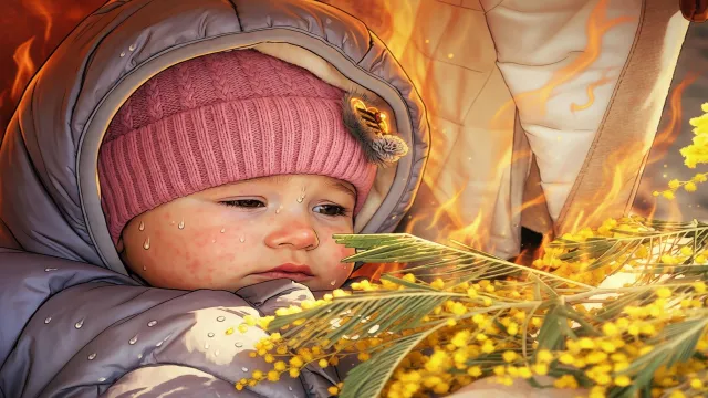 Жара атакует детей. Родители путают потницу с аллергией